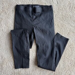 Vince Lamb Leather Leggings Black Size M Skinny Pull On